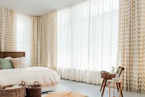 cotton voile curtains