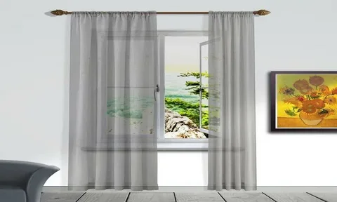 sheer curtain panels